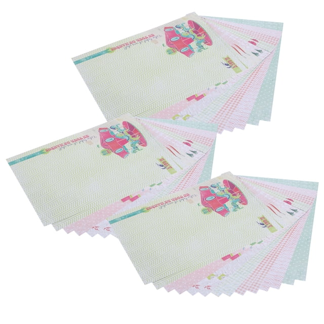 DIY Journal Background Paper, Multi Pattern Decorative Paper, DIY Photo Album Background Paper, For Hand-Made Greeting Cards Hand Account Decoration