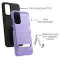 thumbnail image 5 of CoverON Samsung Galaxy S20 Case with Magnetic Metal Kickstand Protective Hybrid Phone Cover - SleekStand Series, 5 of 7