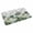 White, variant on Summer Tropical Leaves Door Mat Indoor Outdoor, Green Palm Trees Botanical Non Slip Welcome Mat with Rubber Backing, Absorbent Fabric Front Door Mats Entryway Rug for Home Patio Entrance 20"x31.5"