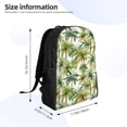 thumbnail image 4 of Fotbe Green Hawaii Palms Travel Laptop Backpack, Business Slim Sturdy Laptops Backpack, Water Resistant College School Computer Bag Gift for Men & Women Fits 15.6 Inch Notebook, 4 of 8