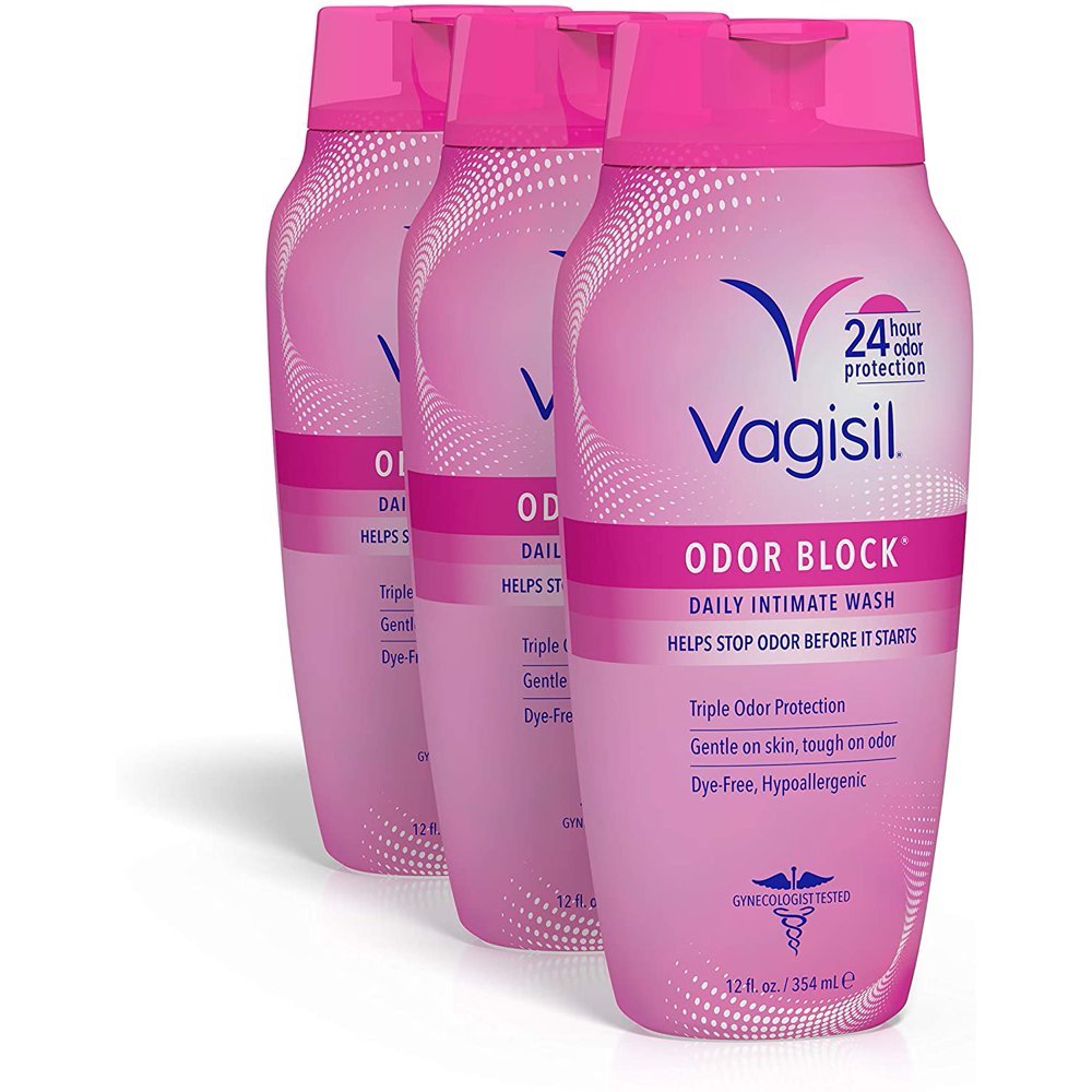 Vagisil Odor Block Daily Intimate Feminine Wash for Women, Gynecologist