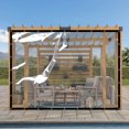 thumbnail image 1 of Bâche Transparente Multi-Usage Robuste Covers&All avec Œillets, Matériau en Vinyle Imperméable de 20 Mil (7 Pieds H x 12 Pieds L Pieds), Conçue pour une Utilisation Intérieure Ou Extérieure, 1 of 7