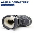 thumbnail image 4 of Apakowa Kid's Boys Winter Snow Boots (Toddler/Little Kid), 4 of 8