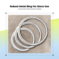 thumbnail image 2 of Abbraccia Anillo de fogata plegable, metal resistente, camping, patio, 2 of 5