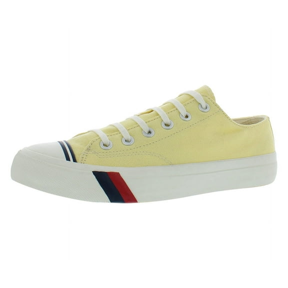 Keds Royal Lo Canvas Mens Shoes Size 6, Color: Pale Yellow