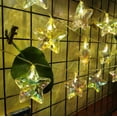 thumbnail image 4 of 19.6ft 40LED Battery Powered Fairy string light,Five-pointed Star String Lights for Party, Wedding, 4 of 7