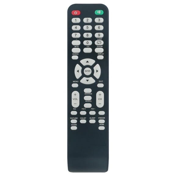 Replaced Remote Control for Affinity Television CX-507 LE3252