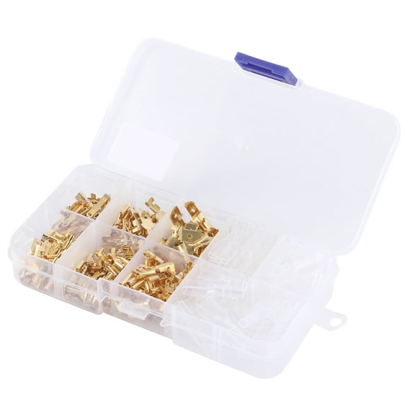 Terminals Connectors, Portable Electrical Wire Connectors Durable And Sturdy 210Pcs Small For Industry