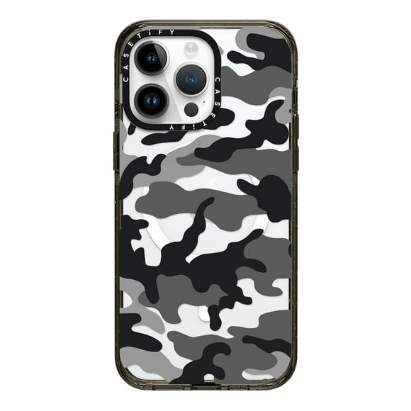 Case CASETiFY Camo Over para iPhone 15 Pro negro