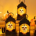 thumbnail image 2 of Riwcyla LEDs Pumkins Design Handheld Lantern Night Decorative Beside Constant Bright Effects Cell Powered Operated Warm White for Halloweens Festival Home Party Decoration Deco Theme Restaurant Gi, 2 of 6