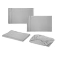 thumbnail image 4 of Juego de sábanas Completo Zulema Comodidad Egipcio 1800 3 O 4 Piezas Gris, 4 of 8