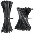 thumbnail image 1 of 1500 Uds bridas para cables 500 Uds 200x2,5mm/1000 Uds 120*1,9mm bridas para cables autoblocantes de nailon plástico bridas para cables negras Ormromra XDGJ-8, 1 of 7