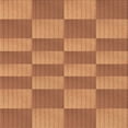 thumbnail image 1 of Ahgly Company Machine Washable Indoor Square Transitional Orange Area Rugs, 4' Square, 1 of 7