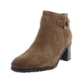 thumbnail image 1 of Naturalizer Womens Lydia Leather Round Toe Ankle Boots, 1 of 3