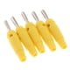 thumbnail image 5 of 5 Unids 4mm Banana Plug Sin Soldadura Lateral Apilable Plátanos De Cobre amarillo, 5 of 7