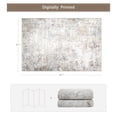 thumbnail image 2 of Alfombra para sala de estar, dormitorio, lavable, 6 x 9 pies, color beige, 2 of 9