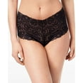 thumbnail image 2 of INC Intimates Black Floral Boy Short Underwear L, 2 of 3