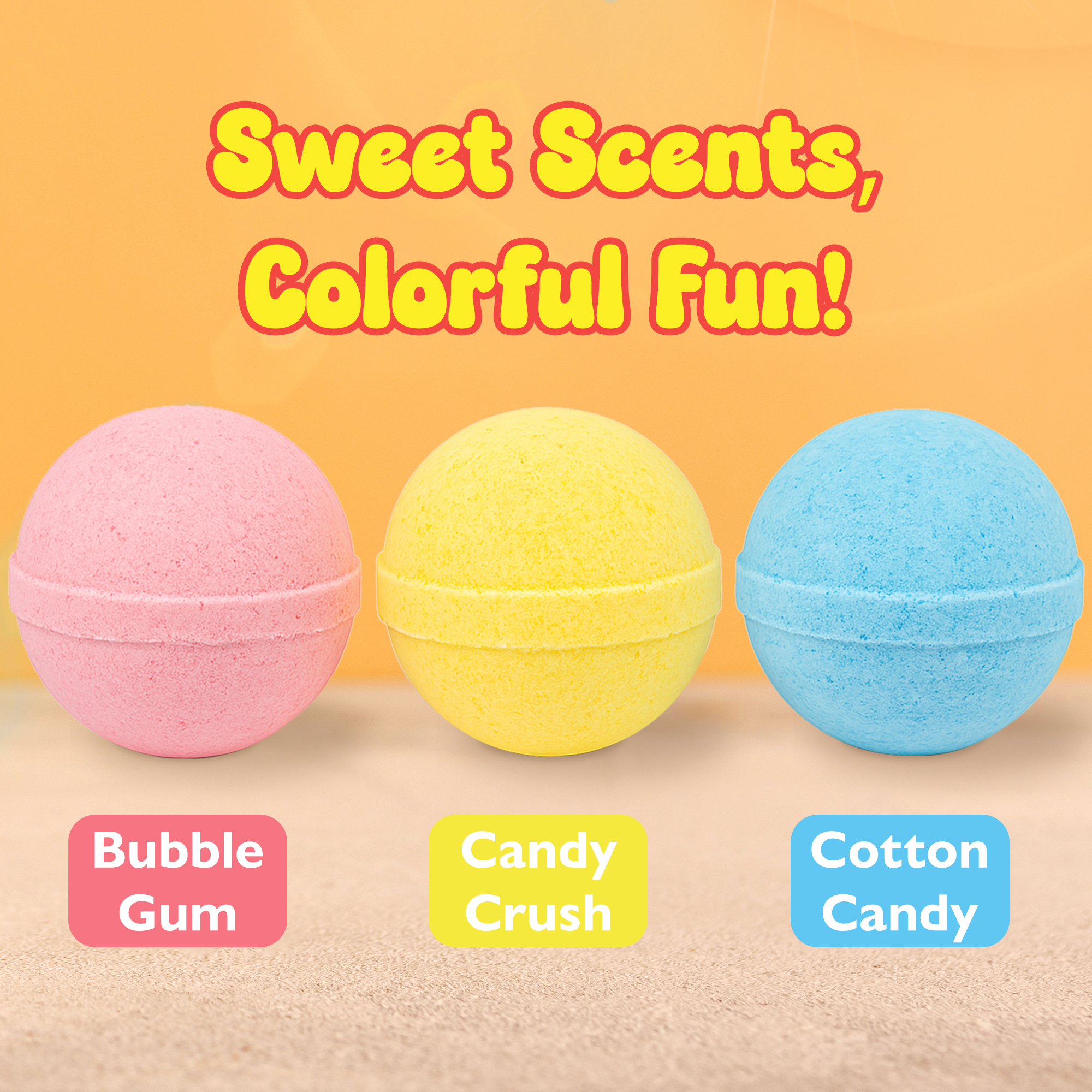 Bath Bombs for Kids with Surprise Inside Cool Cute Toys Handmade in USA Natural and Safe by Relaxcation