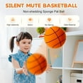 thumbnail image 2 of 2026 New Silent Basketball, Upgrade Dribble Dream Silent Basketballs, Airless Basketballs Soundless Foam Ball for Quiet Dribbling Indoor Training Activities, 2 of 8