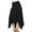 Black, variant on USSUMA Skirts for Women Midi Skirt Solid Color Zipper Irregular Mid-Calf Skirt Retro Dress Comfortable Dress Travel Summer Saving Black Skirt for Women L