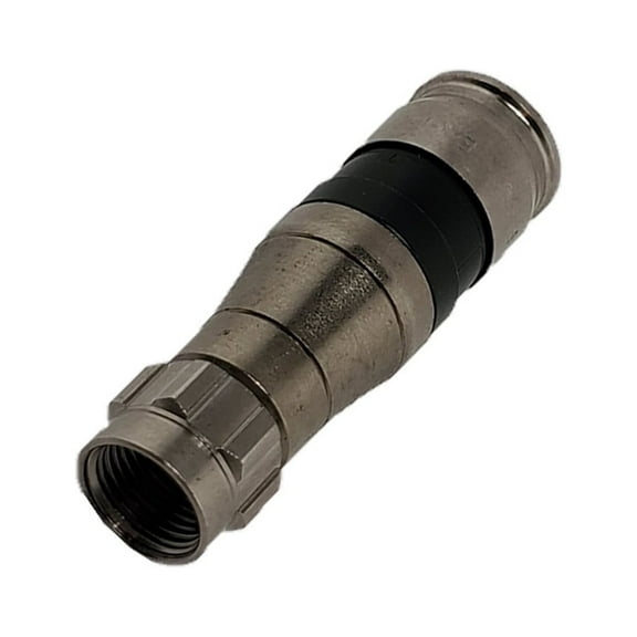 PPC BELDEN EX11N716PLUS Rg6 Signal Tight Aqua Drop Connectors for RG6 RG6QUAD 5 Pack