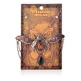thumbnail image 1 of Resina Piedra Steampunk Maquinaria Bib Decración Colgante Colr Bronce rojo Hugo Collar de Steampunk, 1 of 5