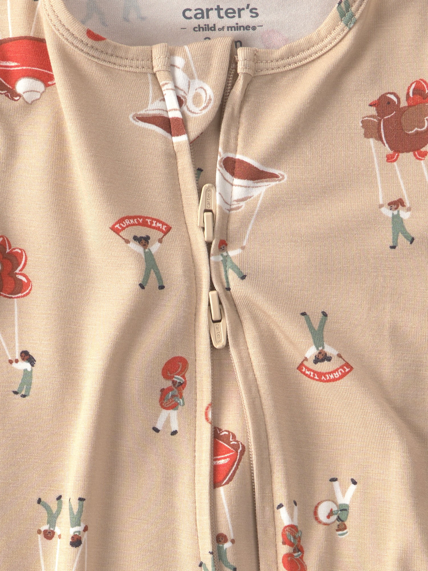 Carter's Child of Mine Baby ComfySoft Thanksgiving Sleep 'N Play, Sizes, Preemie-6/9 Months