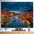 thumbnail image 2 of Design Art - Grand Canal à la Nuit Venise, 2 of 5