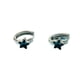thumbnail image 1 of Pendientes Lindos pendientes de estrella azul con circonitas de cristal Pendientes pequeños y ligeros de estrella para mujer Regalo de joyería, 1 of 5