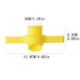 thumbnail image 3 of Vaidha Food Preservation Sealing Clip Tea Outlet Nozzle Plastic Snacks Clip, 3 of 3