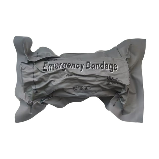 Vwrxbz Emergency Heatic Bandage 6 Inch Wound Dressing First Aid Cloth Sterile Wrap for Trauma