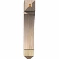 thumbnail image 2 of Ekena Millwork 6"W x 22"D x 34"H Thorton Craftsman Rough Sawn Bracket, Douglas Fir, 2 of 13