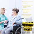 thumbnail image 3 of ORDDIART 1 Pcs Couche en Tissu Réutilisable pour Adulte pour Usage Extérieur Jaune pour Hommes et Femmes, 3 of 4