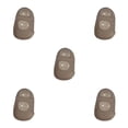 thumbnail image 1 of Methold Silicona para guitarra yemas de los dedos protectores antideslizantes resistentes al desgaste ukelele Fingerstall ahuecado hipoalergénico gris L Gris L 5piezas, 1 of 5