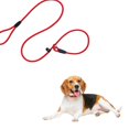 thumbnail image 3 of Durable Pet Leash Strong Slip Lead Dog Leash Adjustable Loop High-density Nylon Braided Rope Vibrant Color Training Leash for Medium Small for Night, 3 of 8