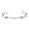 thumbnail image 2 of Fiudx Pulsera de Moda, Elegante Brazalete de Acero de Titanio, Diseño Único Colgante Hueco, Accesorio Casual, Colección de Joyas Unisex, Ideal para Regal, Ajuste Cómodo y Ligero., 2 of 6