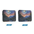 thumbnail image 7 of FORMRS 15-15.6 inch Laptop Sleeve Case Soft Carrying Quilted Computer Bag Cover, Mountains and Forests, 7 of 7