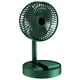 thumbnail image 1 of Ventilador eléctrico silencioso, aire acondicionado plegable, ventilador de refrigeración, recargable por USB, 3 velocidades, 1 of 9