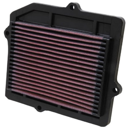 K&N Performance High-Flow Engine Air Filter: Washable, Multi-Layer Protection, Engineered to Boost Horsepower, 33-2025