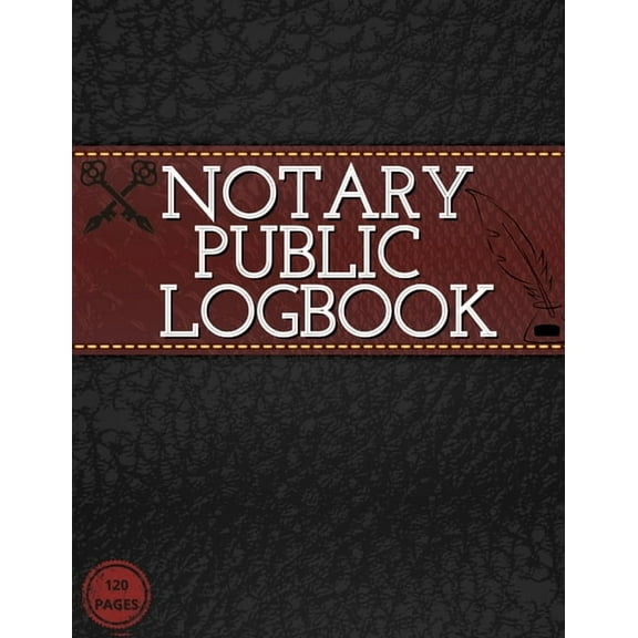 Notary Public Log Book : Notary Book To Log Notorial Record Acts By A Public Notary Vol-4 (Paperback)