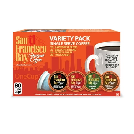 San Francisco Bay OneCup Decaf French Roast 36 Count- Single Serve Coffee Compatible with Keurig K-cup (Best Interior Designers San Francisco)