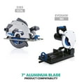 thumbnail image 3 of Evolution 180BLADEAL | 7 In. | 54T | 20mm Arbor | Aluminum And Non-Ferrous Metal TCT Blade, 3 of 5