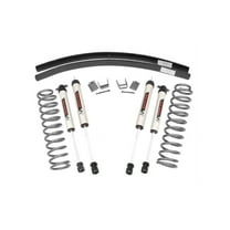 Rough Country 3" Lift Kit w/V2 Shocks for 1984-2001 Jeep Cherokee XJ - 67070