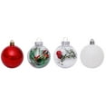 thumbnail image 4 of 30pcs bolas colgantes del árbol de Navidad Home Office Mall árbol bolas de plástico decoración colgante adorno GeweYeeli HA000435-04B, 4 of 7