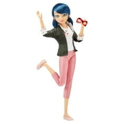 Miraculous Super Secret Marinette with Ladybug Outfit Doll Playset, 7 Pieces