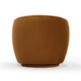 thumbnail image 4 of TOV Furniture Jordan Cognac Velvet Swivel Chair, 4 of 7