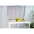 thumbnail image 6 of Prevue Pet Products Clear Glass Bird Cage with White Frame, 6 of 16
