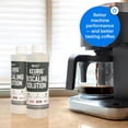 thumbnail image 3 of Essential Values Descaling Solution and Coffee Machine Cleaner, Compatible with Keurig, 8 fl oz, 2 Pack, 3 of 7