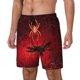 thumbnail image 1 of Fotbe Black Spider Web With Spiders Traje de Baño para Hombre – Shorts de Natación de Secado Rápido con Forro y Bolsillos-3X-Large, 1 of 6