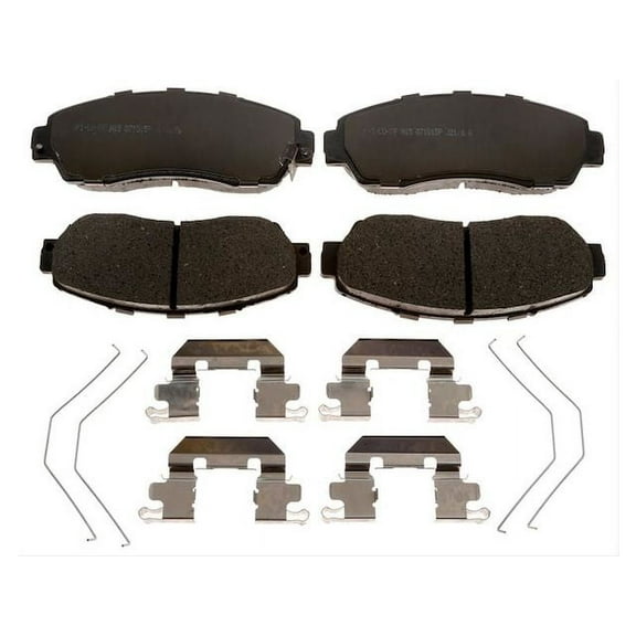 Front Brake Pad Set - Compatible with 2011 - 2017 Honda Odyssey 2012 2013 2014 2015 2016